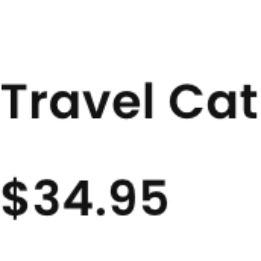 PETS: TRAVEL CAT: THE TRUE ADVENTURER HARNESS & LEASH SET